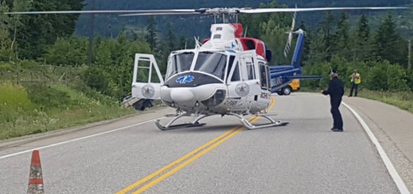BC hiker in critical condition after falling over 150 feet