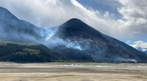 Wildfire west of Cache Creek, Lillooet sees minimal growth since first 24 hours