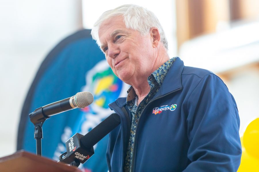<who>Photo Credit: NowMedia/Gord Goble</who> Penticton Mayor Julius Bloomfield