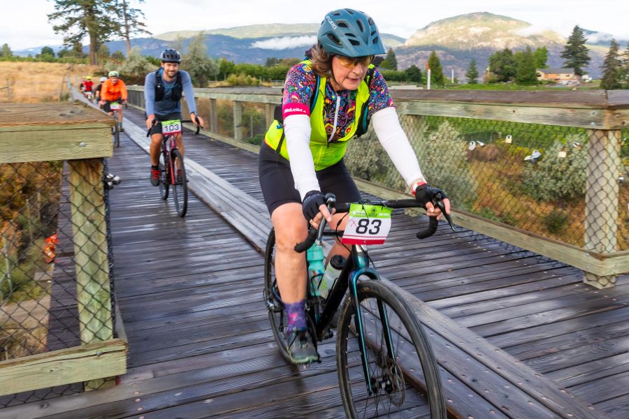 <who>Photo Credit: NowMedia/Gord Goble</who> Scene from 2024 Kettle Mettle Dirty Fondo