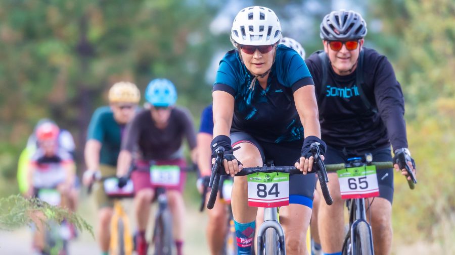 <who>Photo Credit: NowMedia/Gord Goble</who> Scene from 2024 Kettle Mettle Dirty Fondo