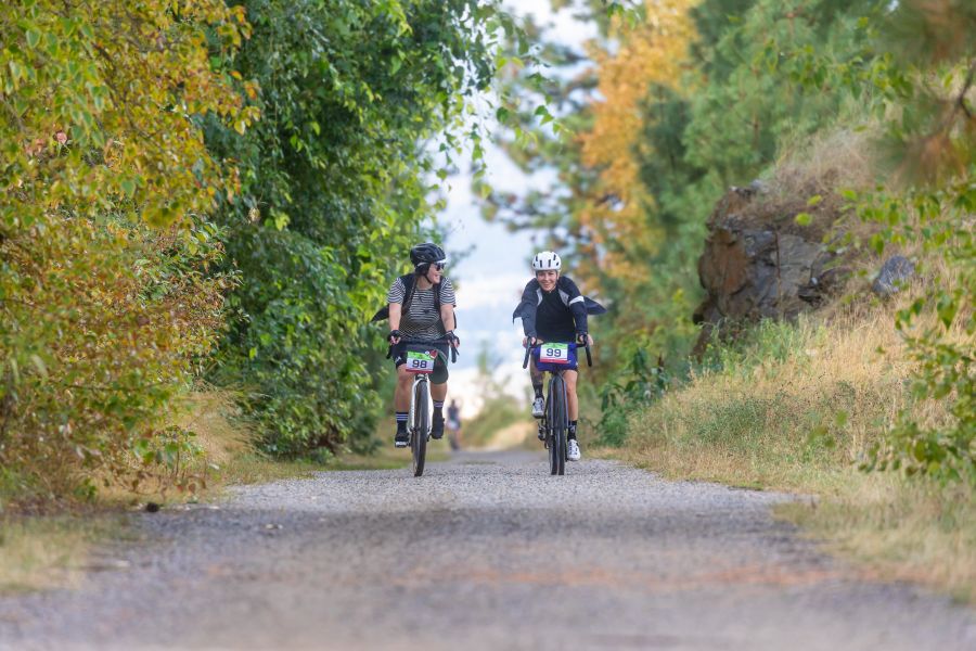 <who>Photo Credit: NowMedia/Gord Goble</who> Scene from 2024 Kettle Mettle Dirty Fondo