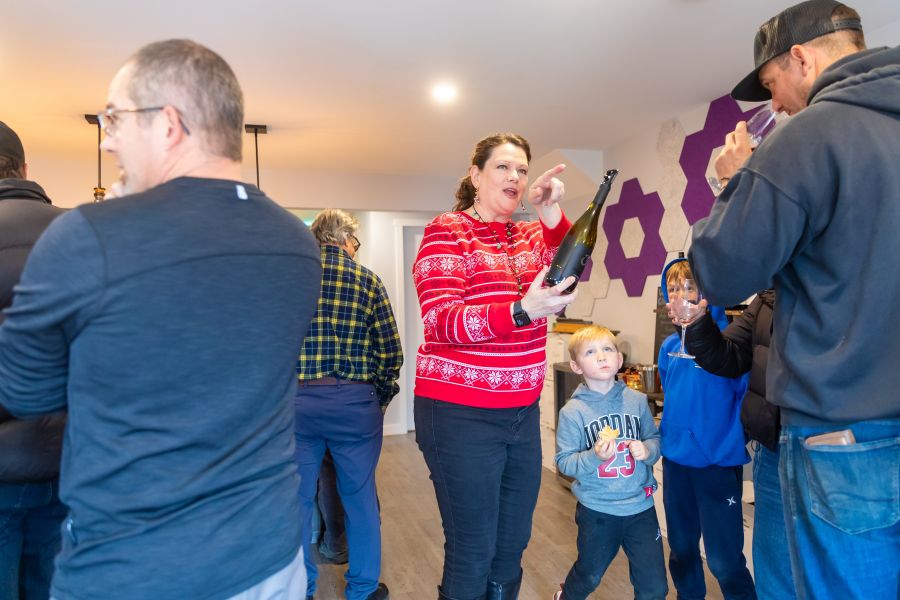 <who>Photo Credit: NowMedia/Gord Goble</who> Scene from Chain Reaction Winery