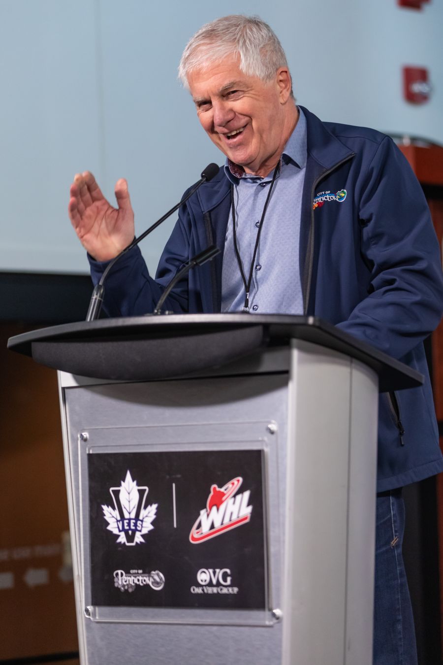 <who>Photo credit: NowMedia/Gord Goble</who> Penticton mayor Julius Bloomfield