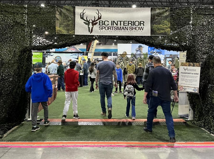 <who> Photo Credit: BC Interior Sportsman Show/Facebook