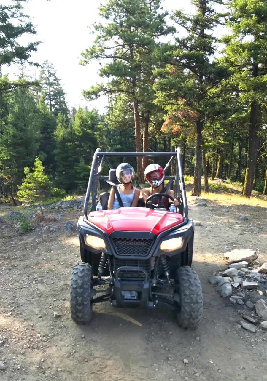 <who>Photo credit: Okanagan ATV Tours</who>Okanagan ATV Tours is involved with Love for Kelowna Day.