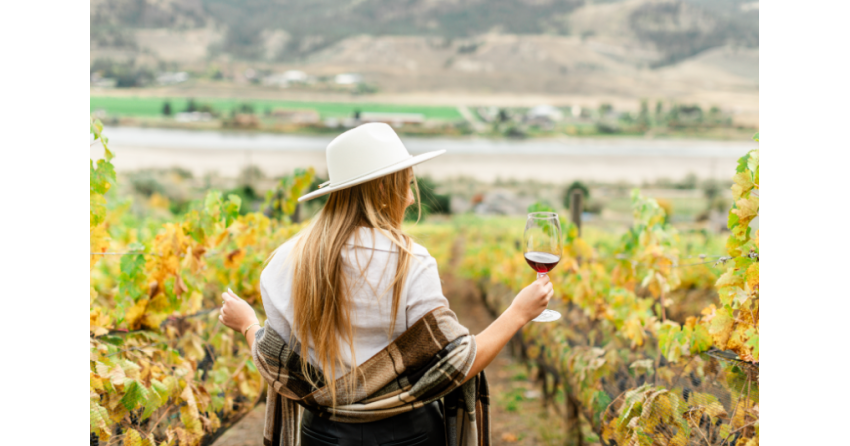 <who>Photo credit: Wine Growers of British Columbia</who>Wine touring in the Thompson Okanagan was oft mentioned in travel stories that were carried in publications around the world in 2024.