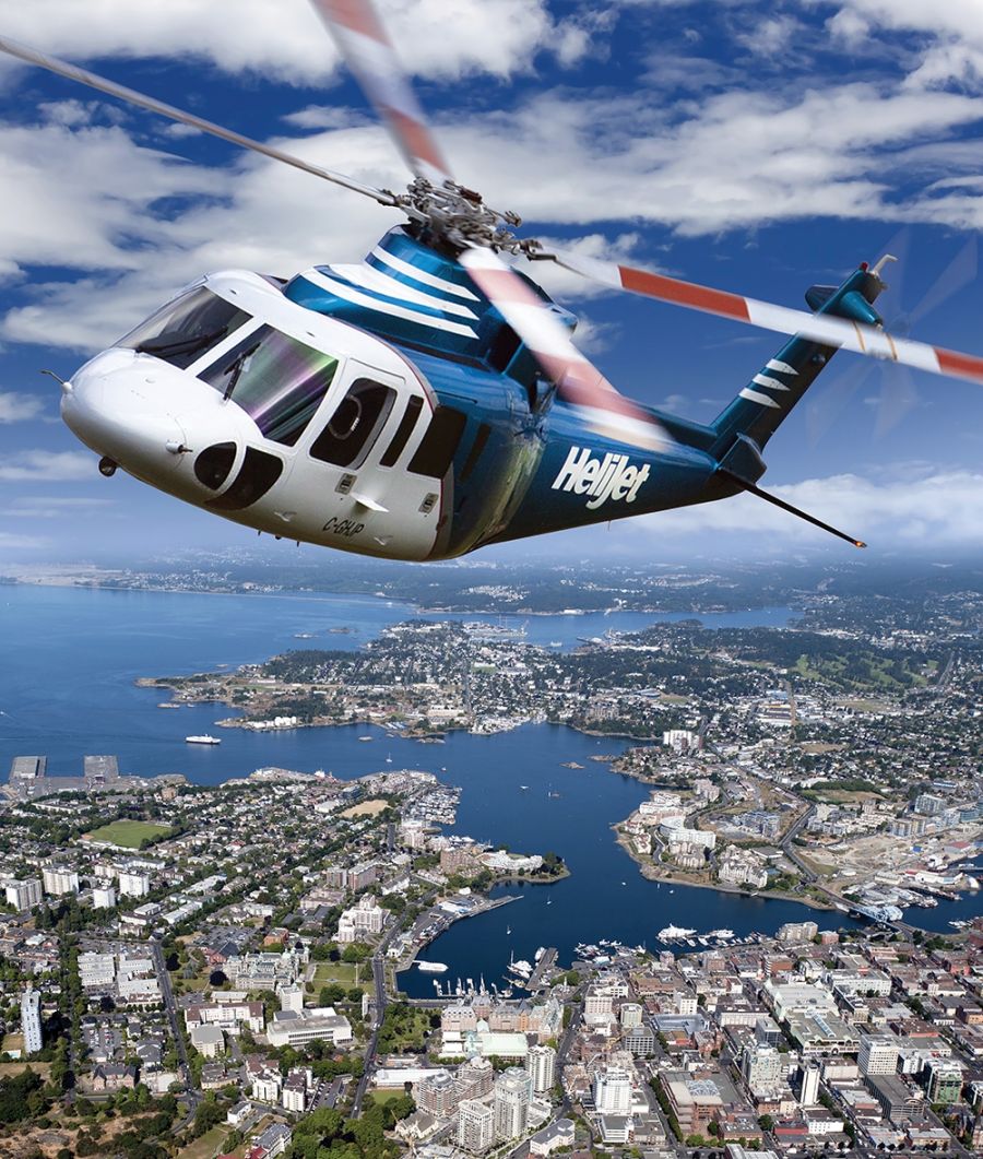 </who>A scenic helicopter ride over the city is part of the Victoria in Style grand prize package.