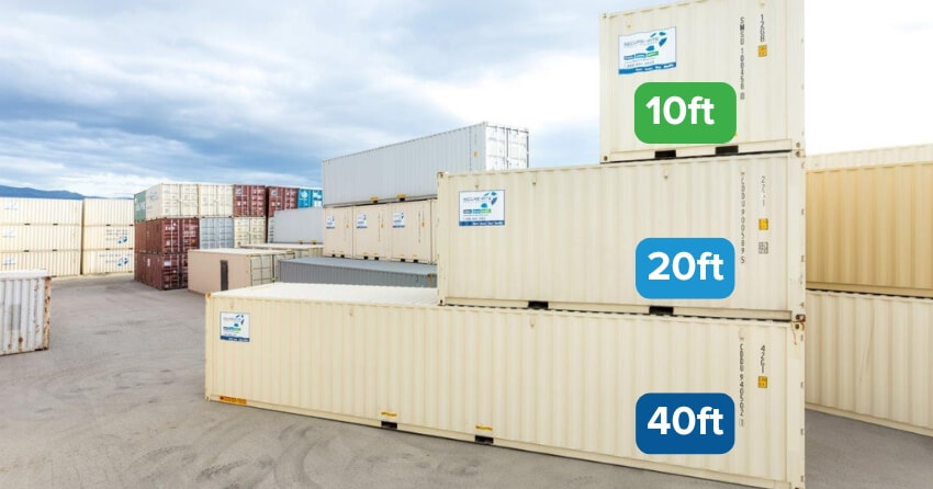 <who>How big is a 40ft container?</who>