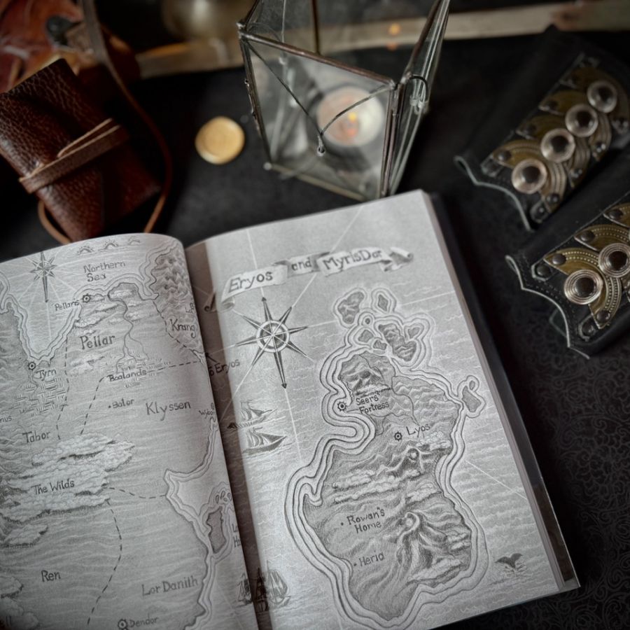 <who>Photo Credit: Kindrie Grove></who> Map illustrations in the book