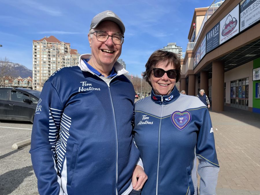 </who>Jim and Andra Abraham from Nova Scotia.