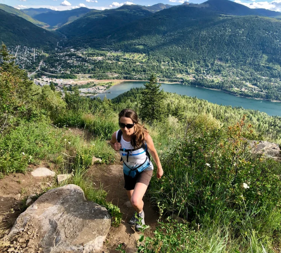 </who>Jayme Moye, pictured, wrote a story for Outside magazine about her favourite BC road-trip itinerary.