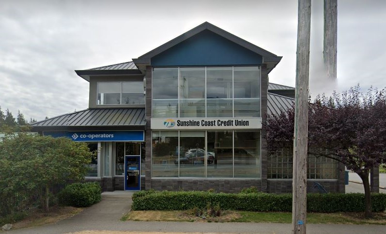 <who>Photo credit: Google Maps</who>The Sunshine Coast branch in Gibsons.