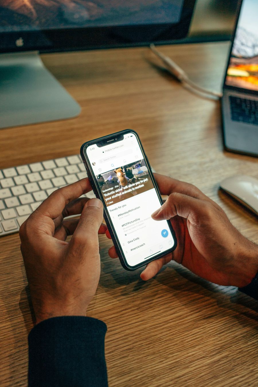 <who>Photo credit: Charles Deluvio on Unsplash</who>Create a strong password using a mix of uppercase and lowercase letters, numbers and special characters, never in sequence or repetition.