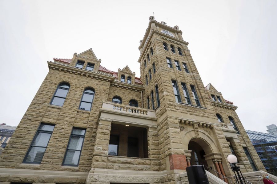 <who>Photo Credit: Canadian Press</who>Calgary City Hall
