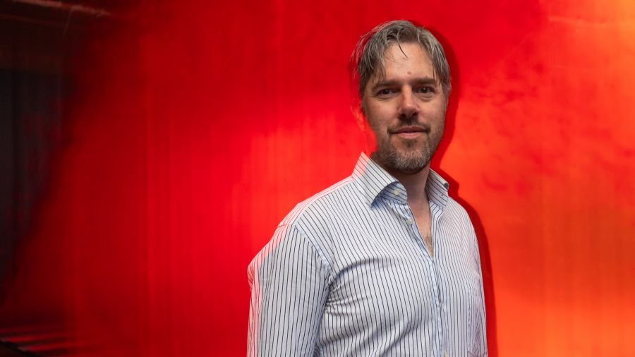 <who>Photo Credit: Gord Goble</who> David Spriggs poses with First Wave