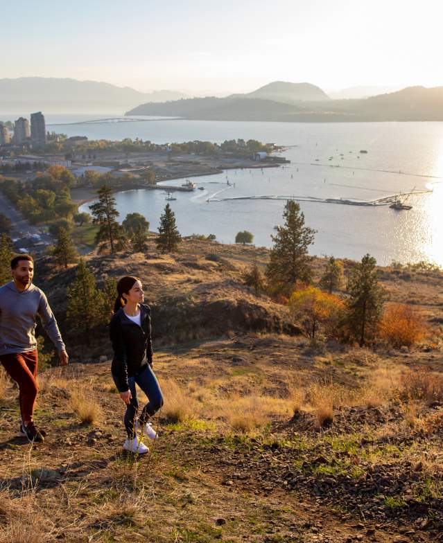 <who>Photo credit: Tourism Kelowna</who>Take a hike this BC Day long weekend.
