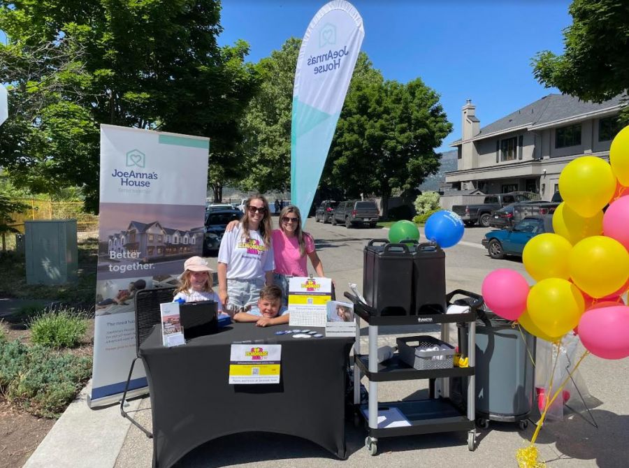 <who>Photo Credit: Contributed</who>The main lemonade stand will be set up outside of JoeAnna's house in Kelowna.