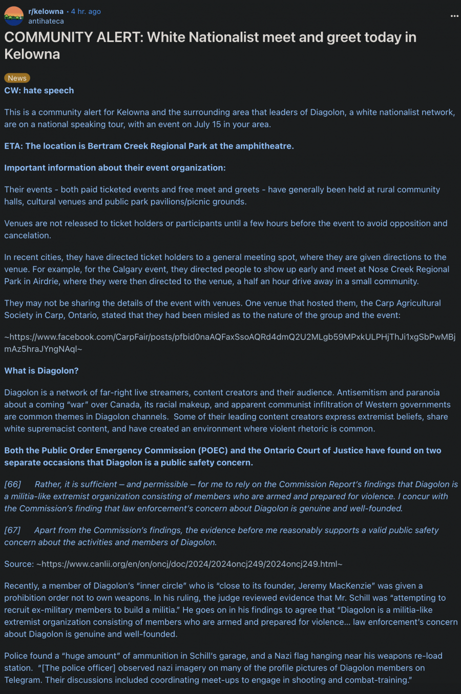 <who> Source: Reddit