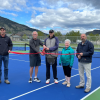Trio of new tennis courts unveiled in Summerland