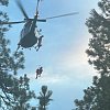 Hikers rescued from bottom of waterfall in Fintry