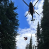Motorcyclist rescued by helicopter from Okanagan backcountry
