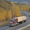 How are officials enforcing commercial vehicle safety on BC highways?