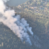 <span style="font-weight:bold;">UPDATE:</span> Wildfire west of Peachland being held, evacuation alert remains