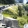 <span style="font-weight:bold;">UPDATE:</span> Traffic flowing normally as Coquihalla vehicle fire cleared