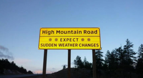Wet snow possible on the Coquihalla, Okanagan Connector and Hwy 3