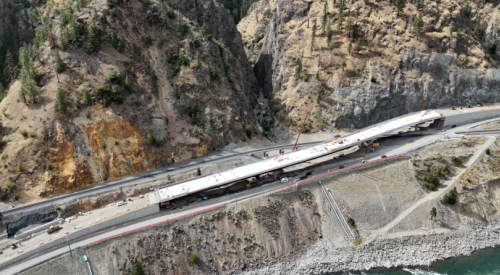 Paving to shut down Hwy 1 through the Fraser Canyon overnight Sunday