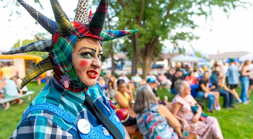 PHOTOS: Bold 'Artiverse' brings hundreds to Penticton's Leir House