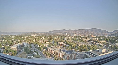 Kelowna weather: Sunny morning, stormy afternoon