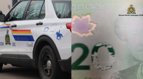 Okanagan Mounties warn of various forms of counterfeit money in the valley