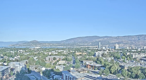 Kelowna weather: Blustery, sunny, high of 31ºC