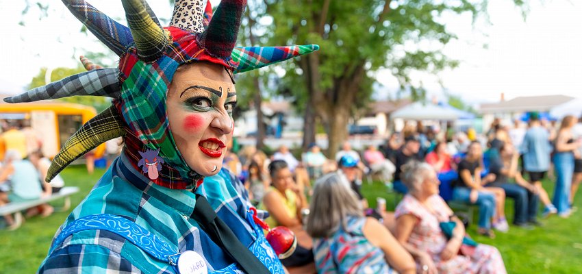 PHOTOS: Bold 'Artiverse' brings hundreds to Penticton's Leir House