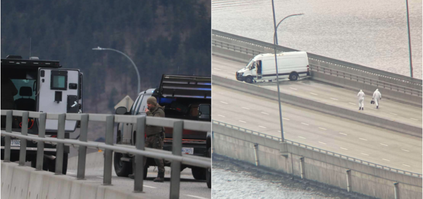 Bennett Bridge closure: Kelowna man, 61, charged with arson, using explosives