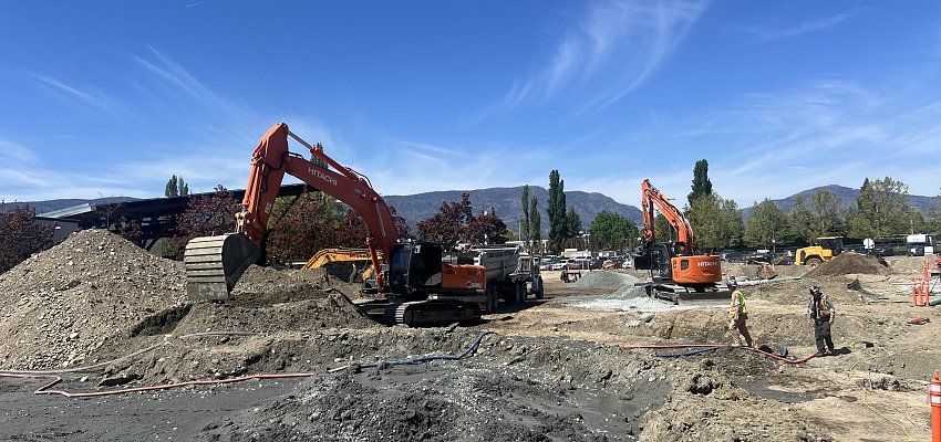 VIDEO: Okanagan College partners with the City to get its gym build underway